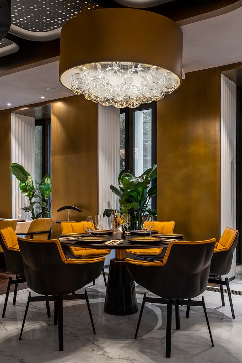 Ироничный интерьер для ресторана Александра Раппопорта – проект дизайнера Елены Крыловой