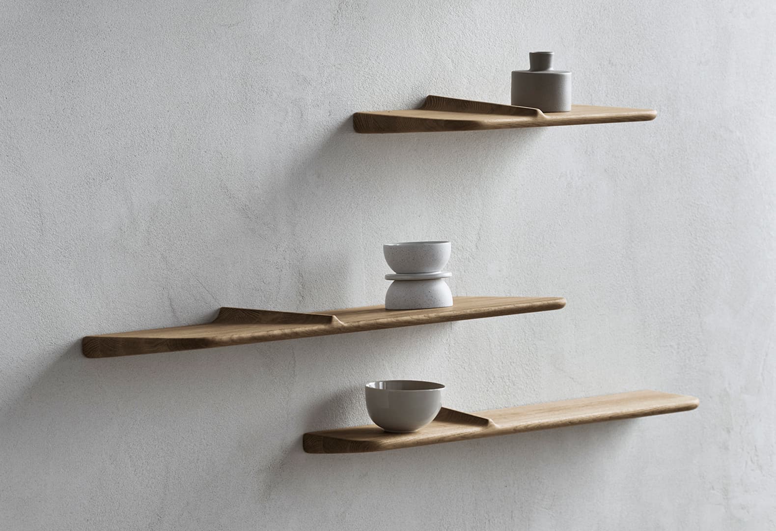 Коллекция полок Wave для Bolia