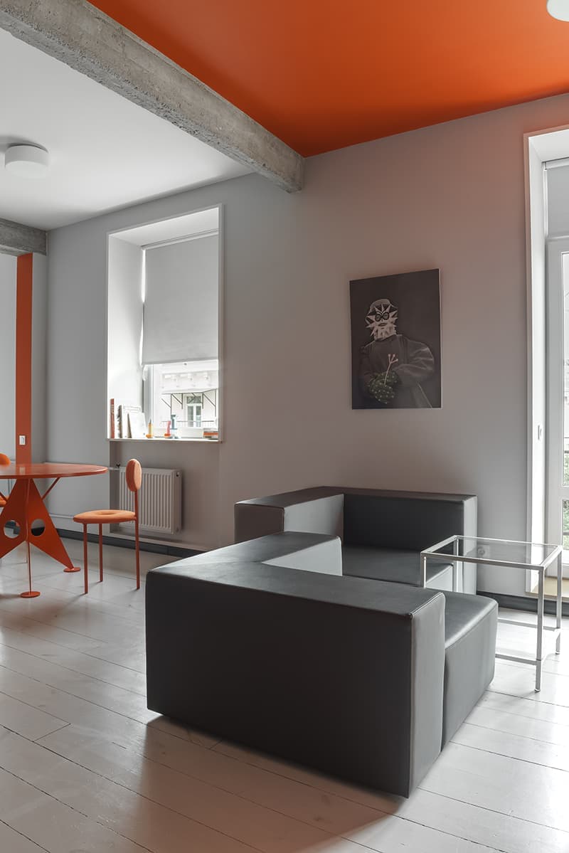 Революционный интерьер с элементами авангарда – проект студии Zavod11