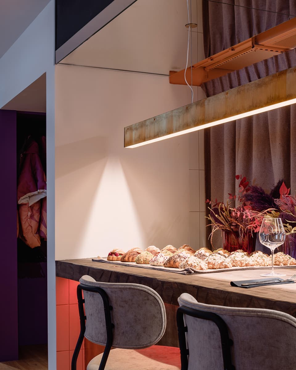 Элегантный интерьер гастробистро MOST – проект дизайнера Юлии Ионовой