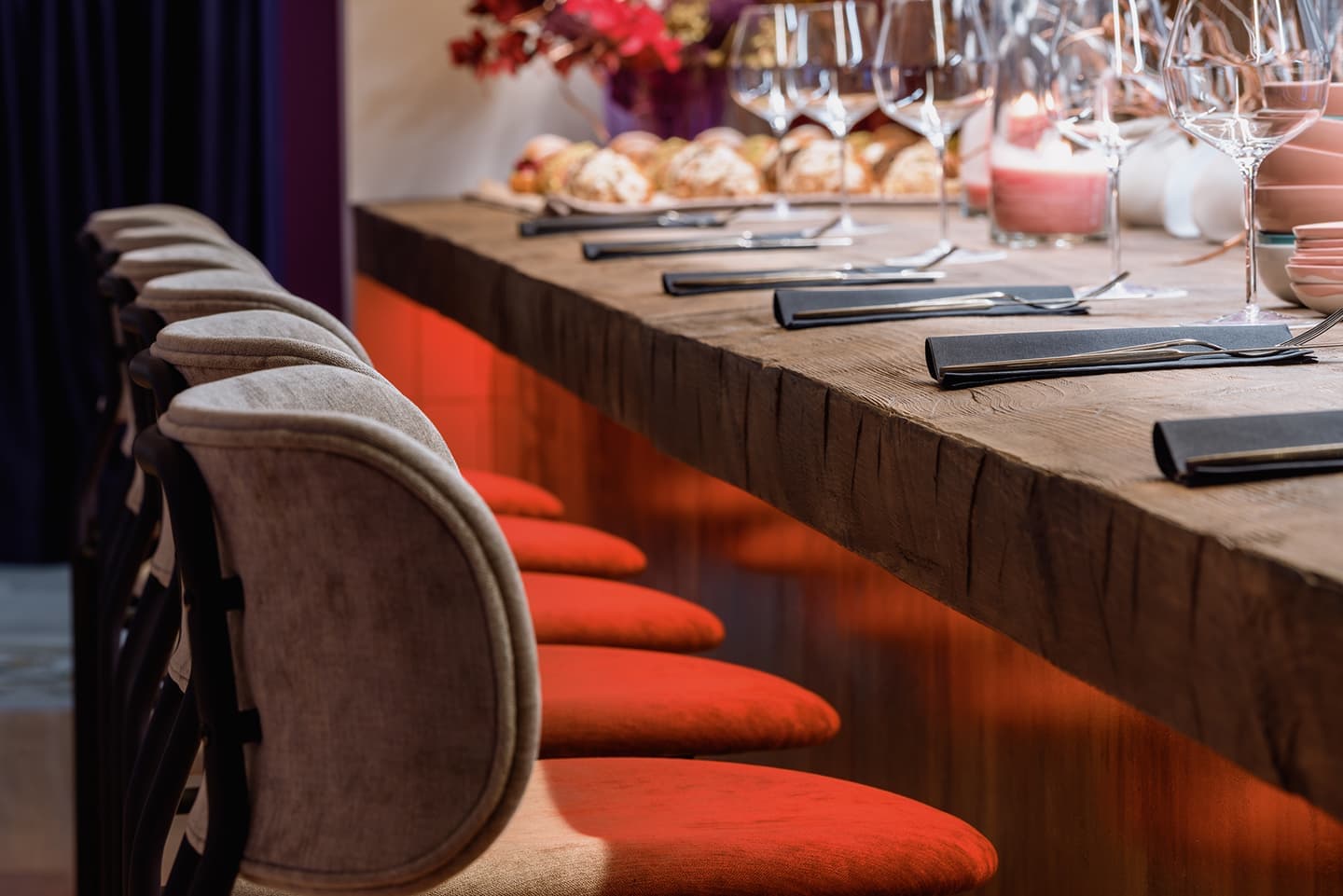 Элегантный интерьер гастробистро MOST – проект дизайнера Юлии Ионовой