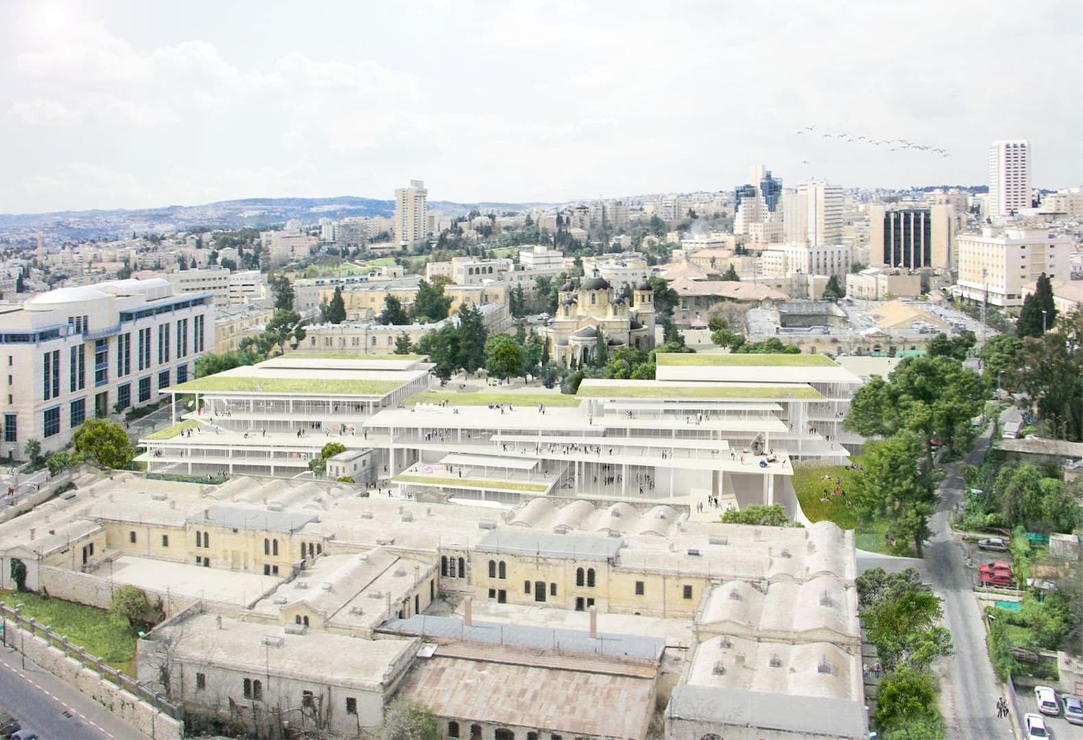 Академия искусств «Бецалель», Иерусалим. Фото: SANAA