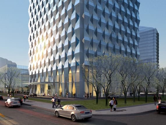 В Пекине построили башню Beijing Greenland Center В Пекине построили башню Beijing Greenland Center