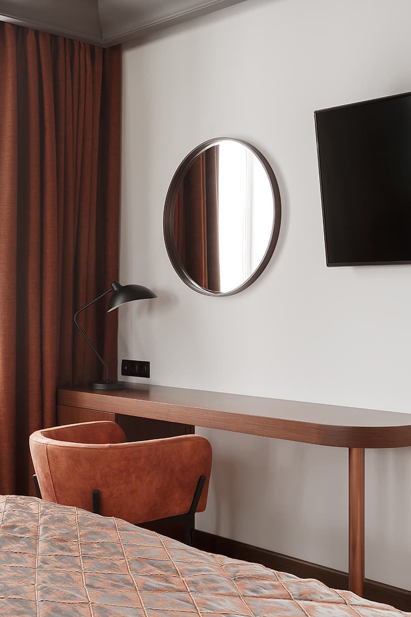 Современный интерьер отеля во Владимире – проект ADS Group Design