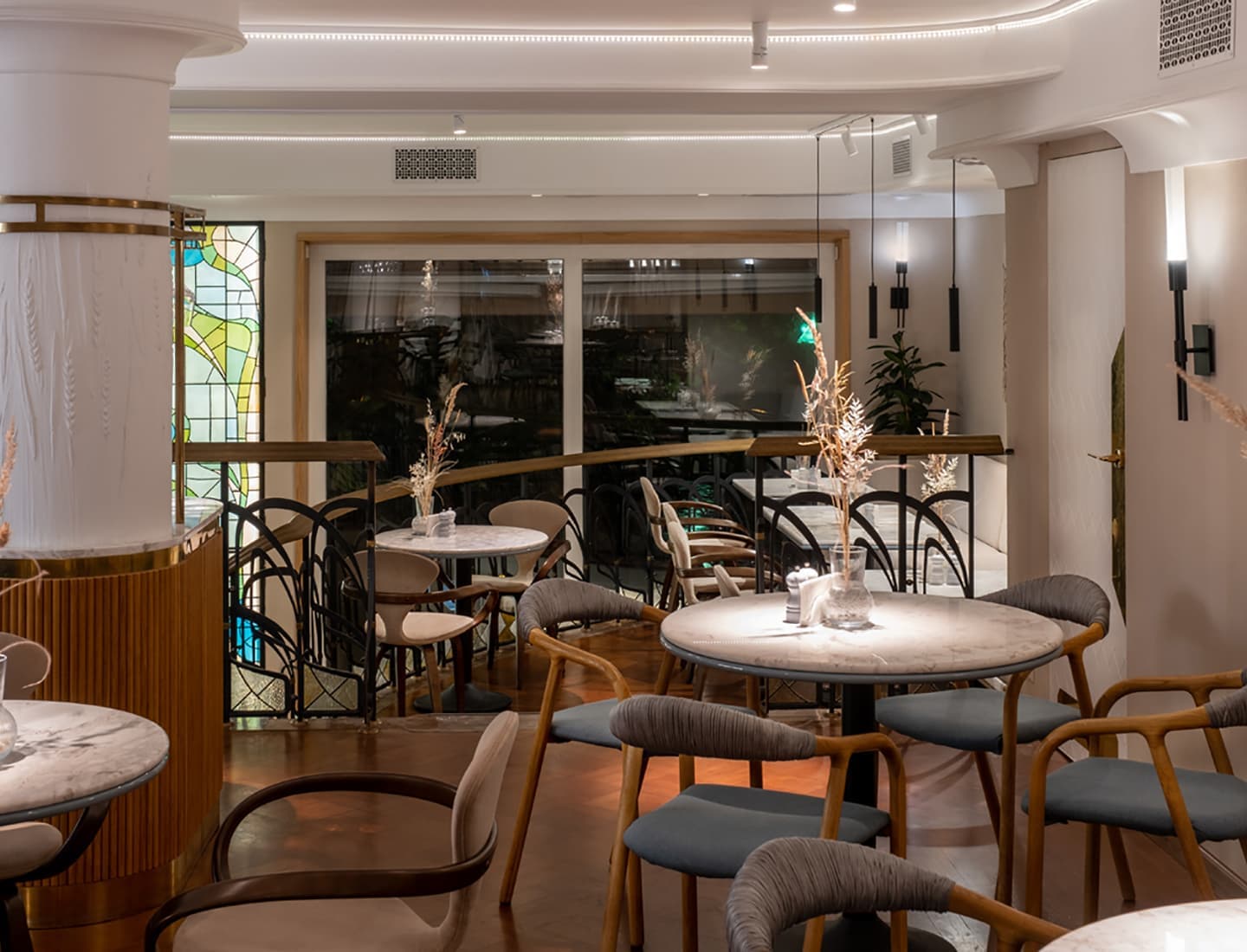 Торжественный интерьер московского ресторана — ESENIN’S design studio