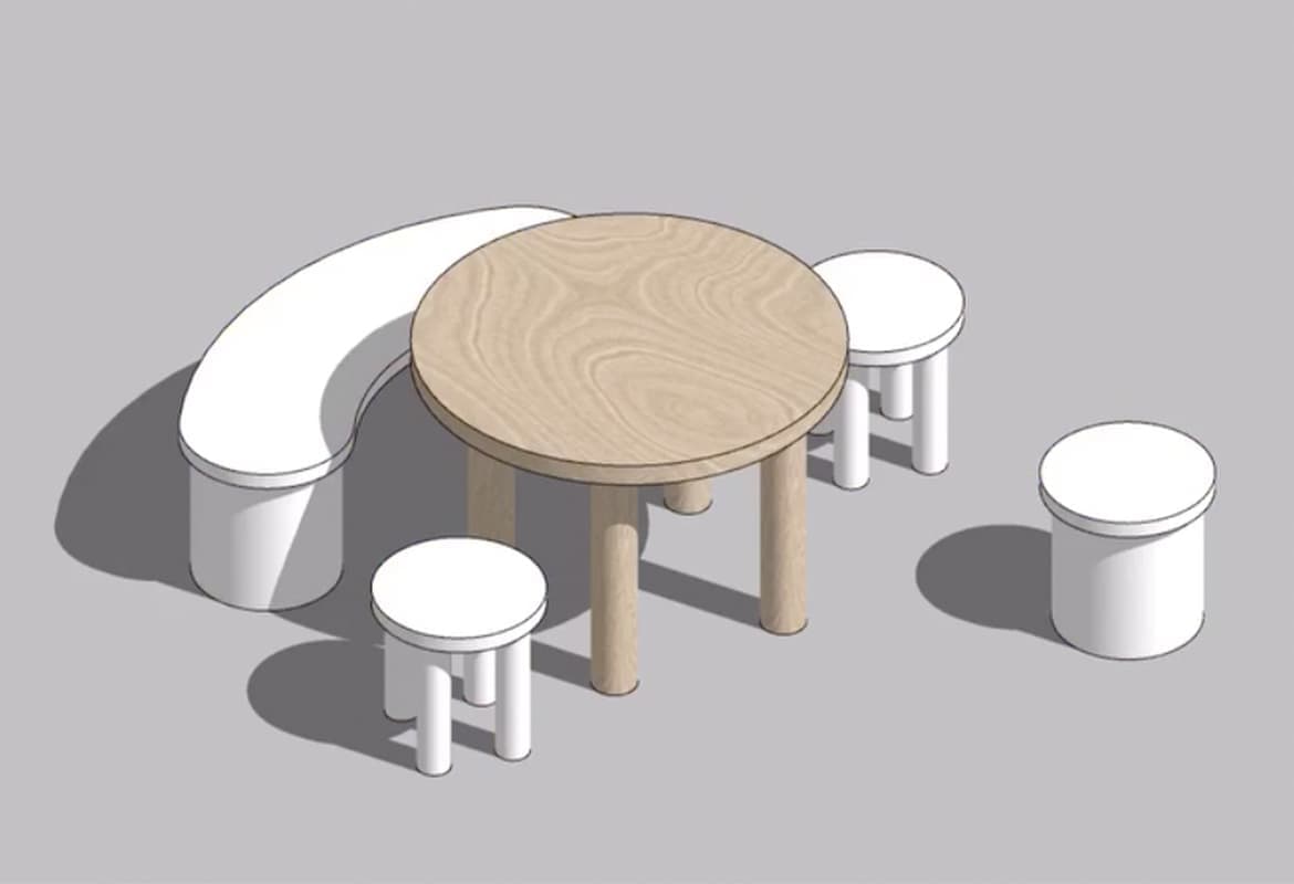 Набор детской мебели СЛОН. CORE objects