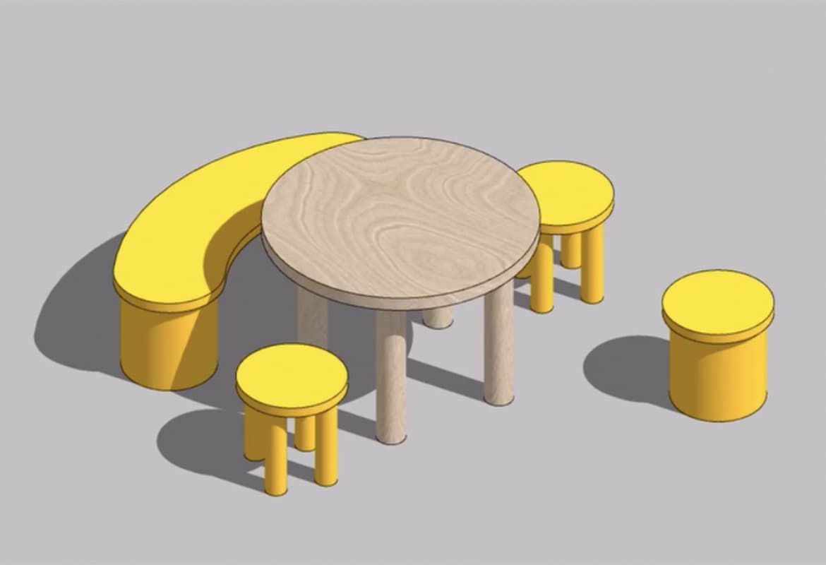 Набор детской мебели СЛОН. CORE objects