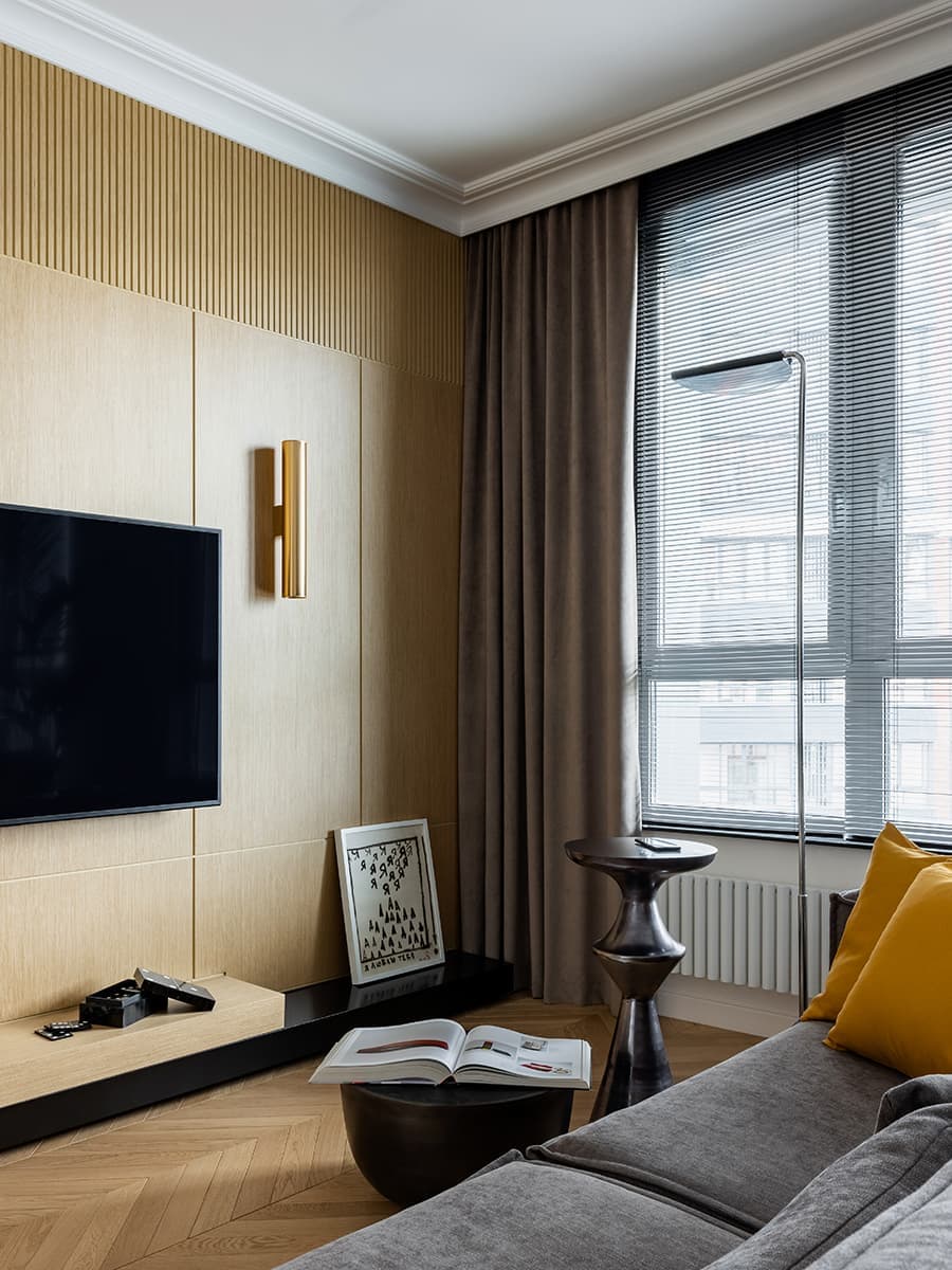 Уютная московская квартира с неоновым освещением – проект студии дизайна BALCON