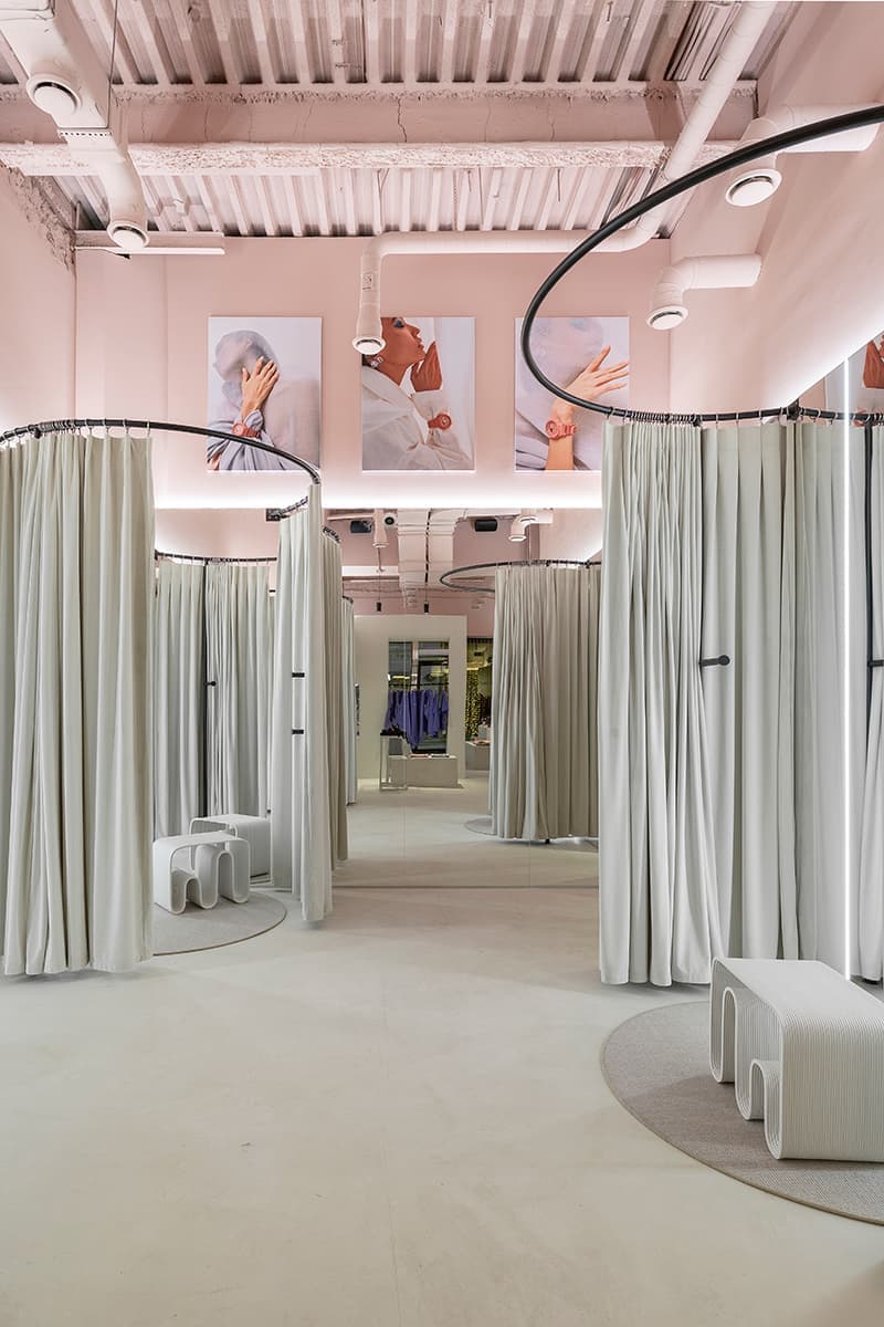 Конфетный интерьер шоурума Monochrome – проект Room Design Buro