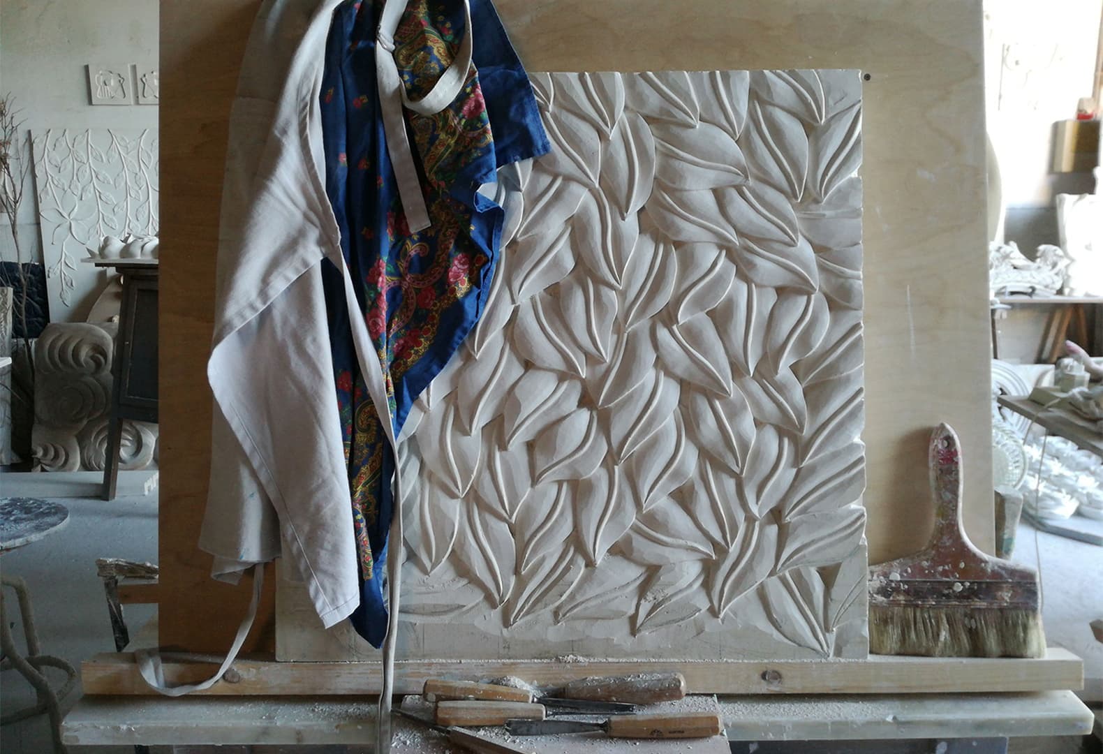 Процесс работы над проектом Ivens Arte Ceiling