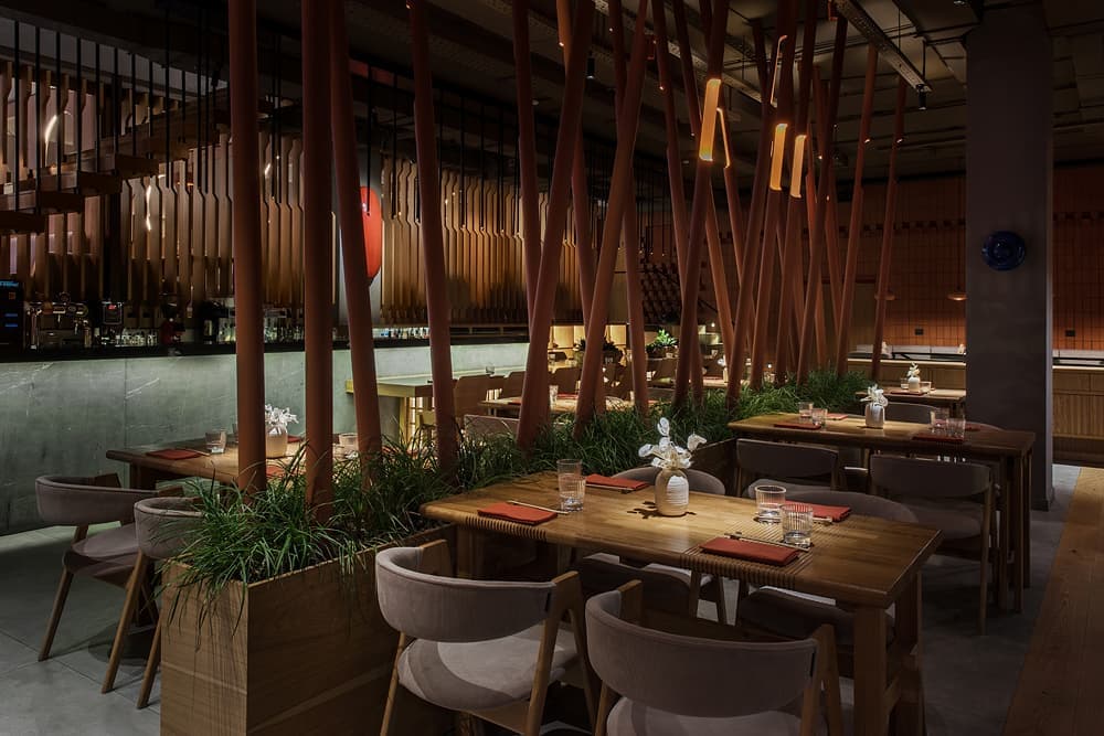 Философия ваби-саби в интерьере флагманского ресторана «Тануки» – проект бюро ARCHPOINT