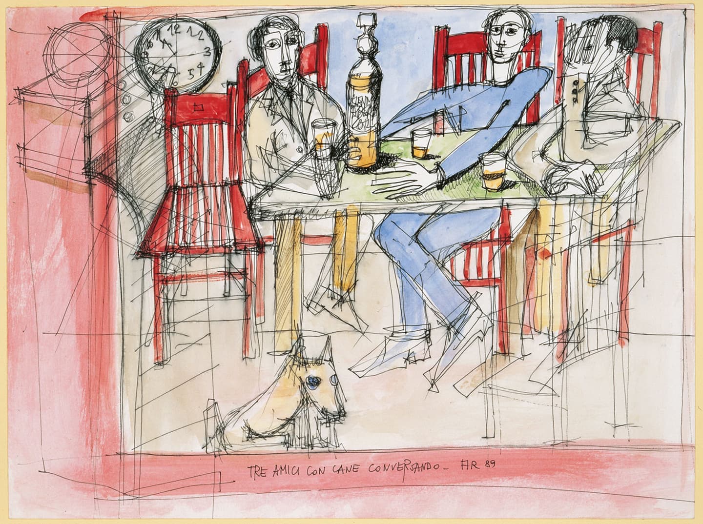 Рисунки Альдо Росси. Фото: © Eredi Aldo Rossi, Fondazione Aldo Rossi