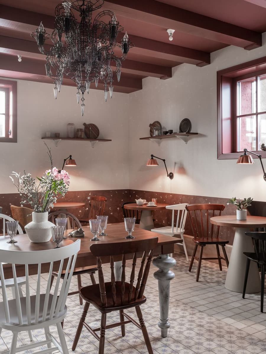 Домашний интерьер небольшой пекарни в Минске – проект ZROBIM Architects