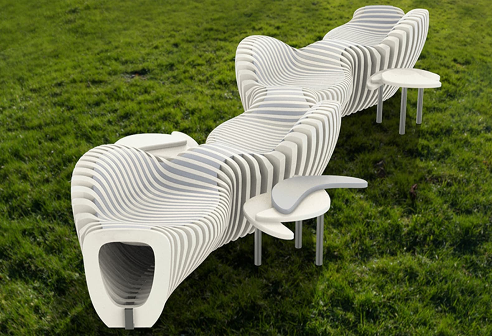 NYCxDesign 2022. Инсталляция Spiral of Life в Даунтауне Бруклина. Кики Чудикова. Фото: Kickie Chudikova; NYCxDesign