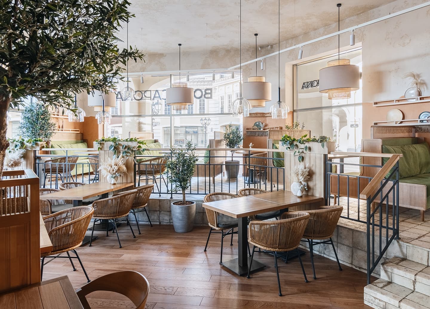 Камерный интерьер ресторана с итальянской душой – проект MODGI Group