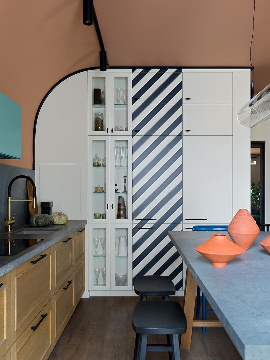 Квартира с марокканскими паттернами для девушки-студентки — проект ToTaste.studio