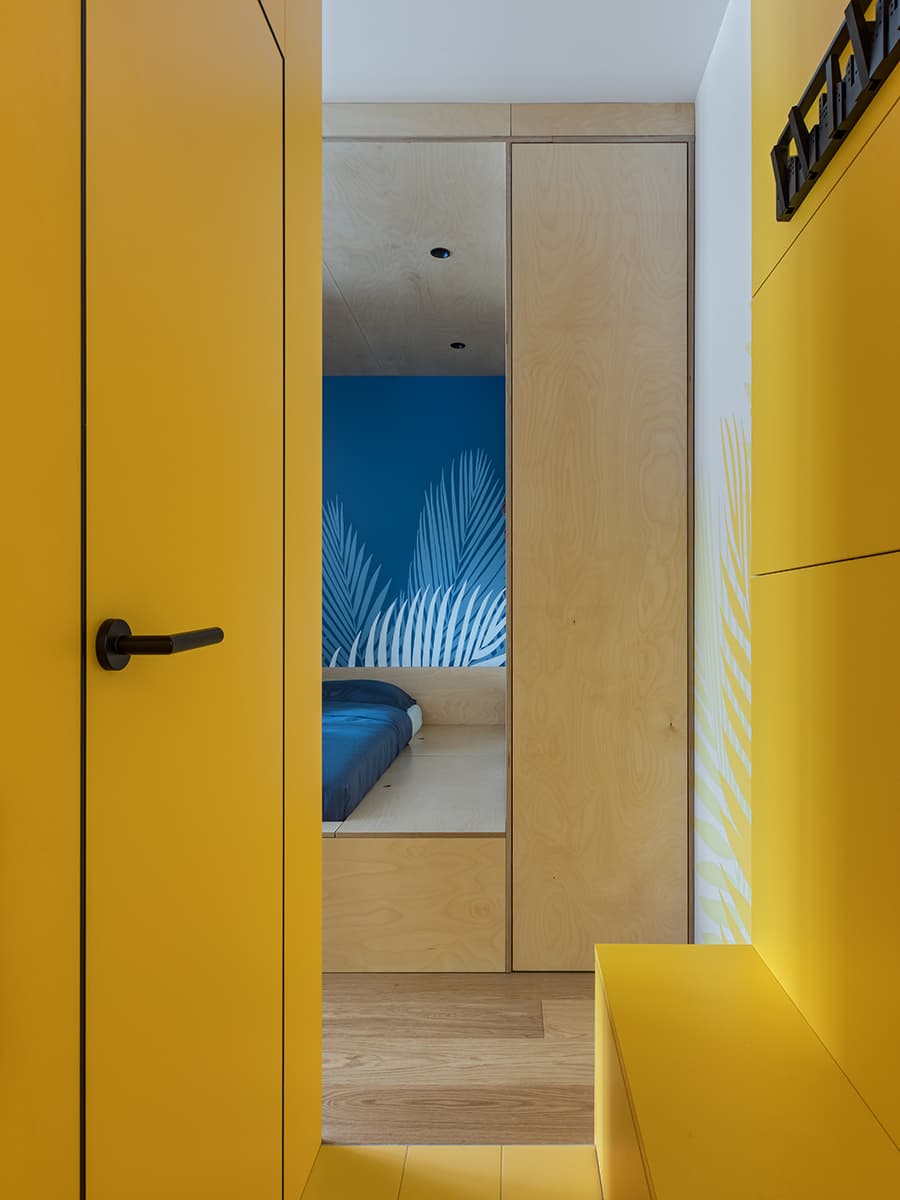 Нетривиальный интерьер студии с растительными мотивами – проект Kononov Studio