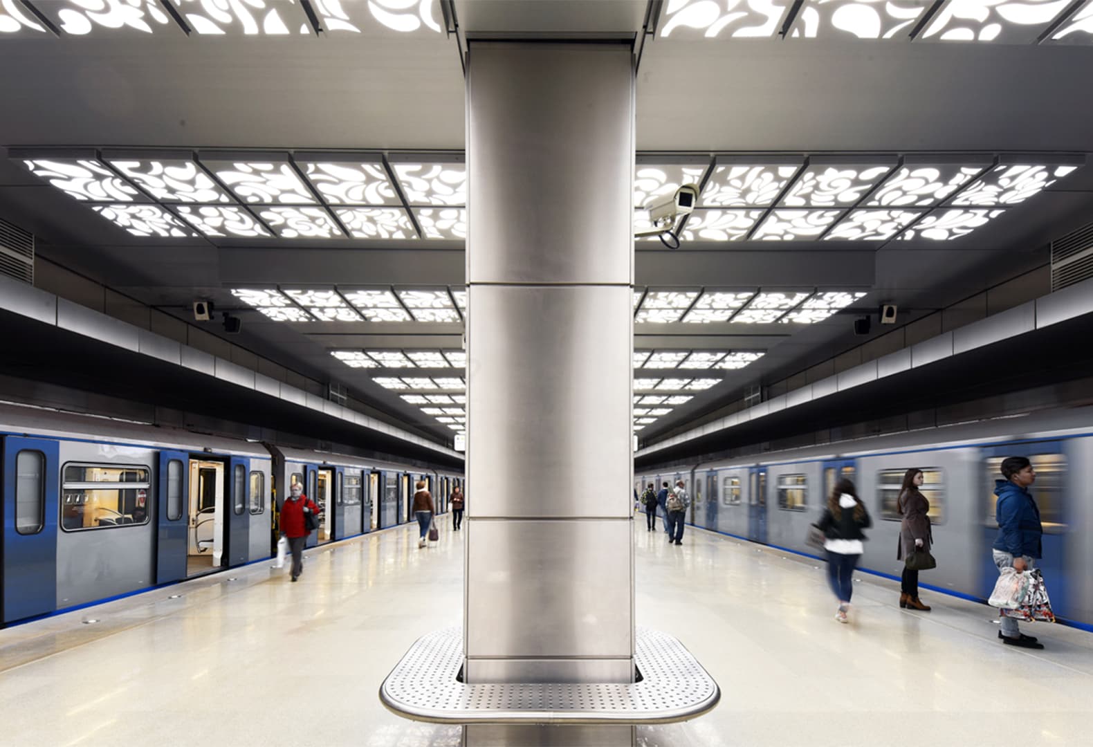 Станция метро «Новопеределкино», United Riga Architects. Фото: Илья Иванов