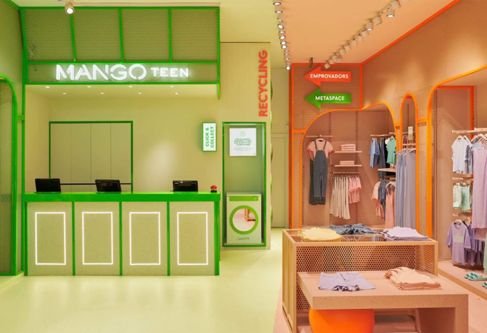 Первый шоурум Mango Teen в Барселоне, Masquespacio. Фото: Луис Бельтран