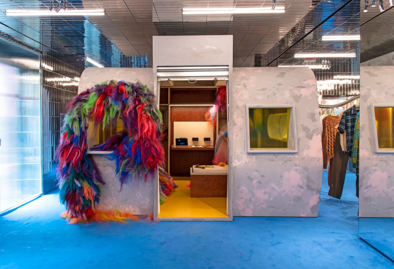 Флагманский магазин Marni в Милане, Франческо Риссо. Фото: Marni; Brinkworth