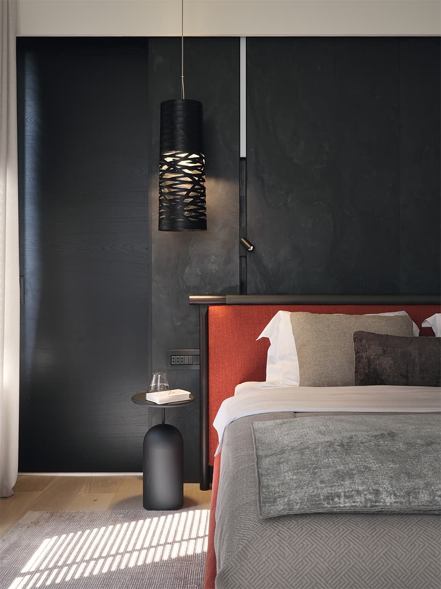 Интерьер питерской квартиры с этническими мотивами – проект LIVET Architects