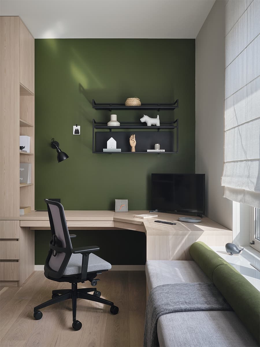 Интерьер питерской квартиры с этническими мотивами – проект LIVET Architects