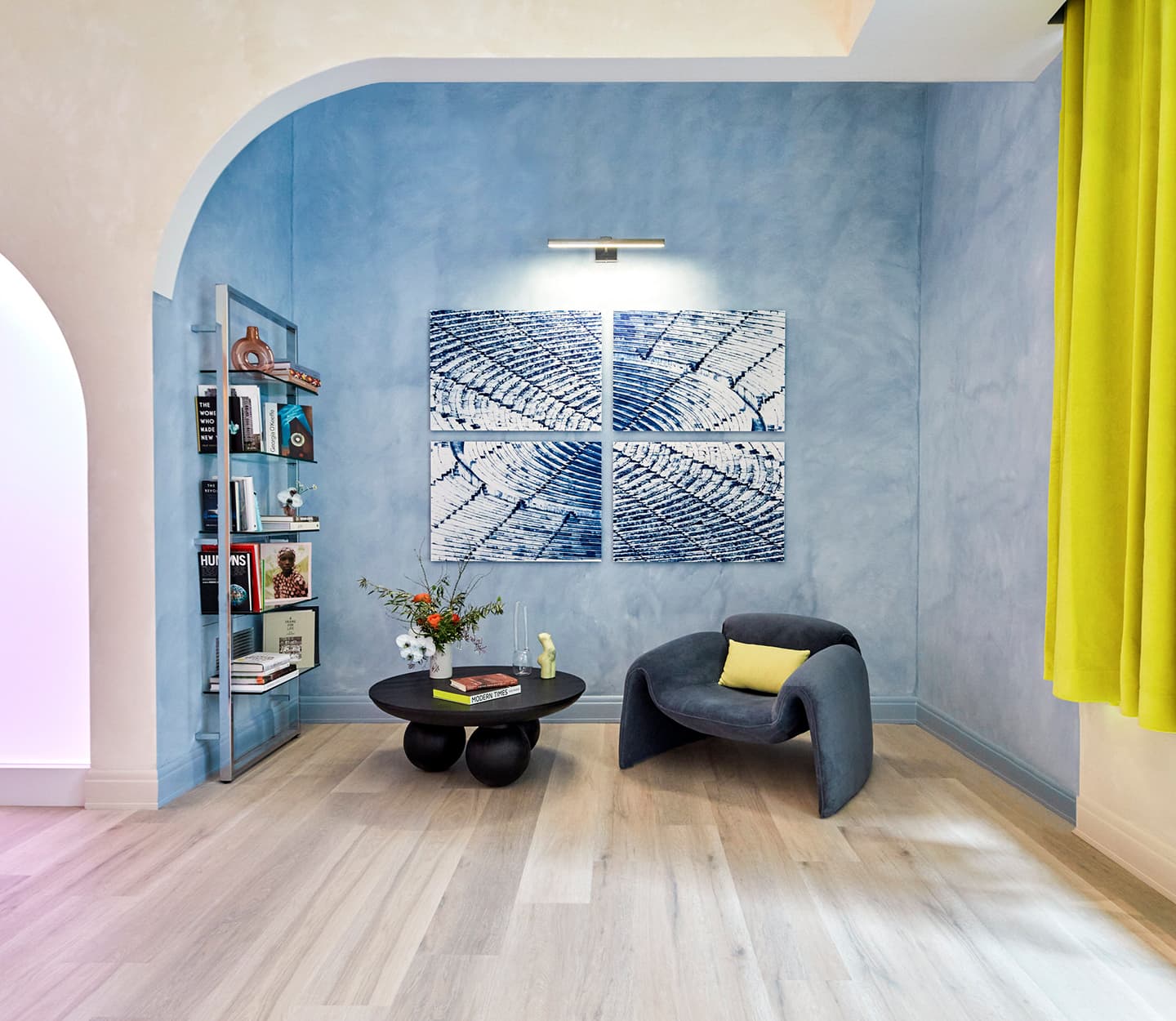 Небанальное оформление бруклинской оздоровительной клиники – проект Ringo Studio