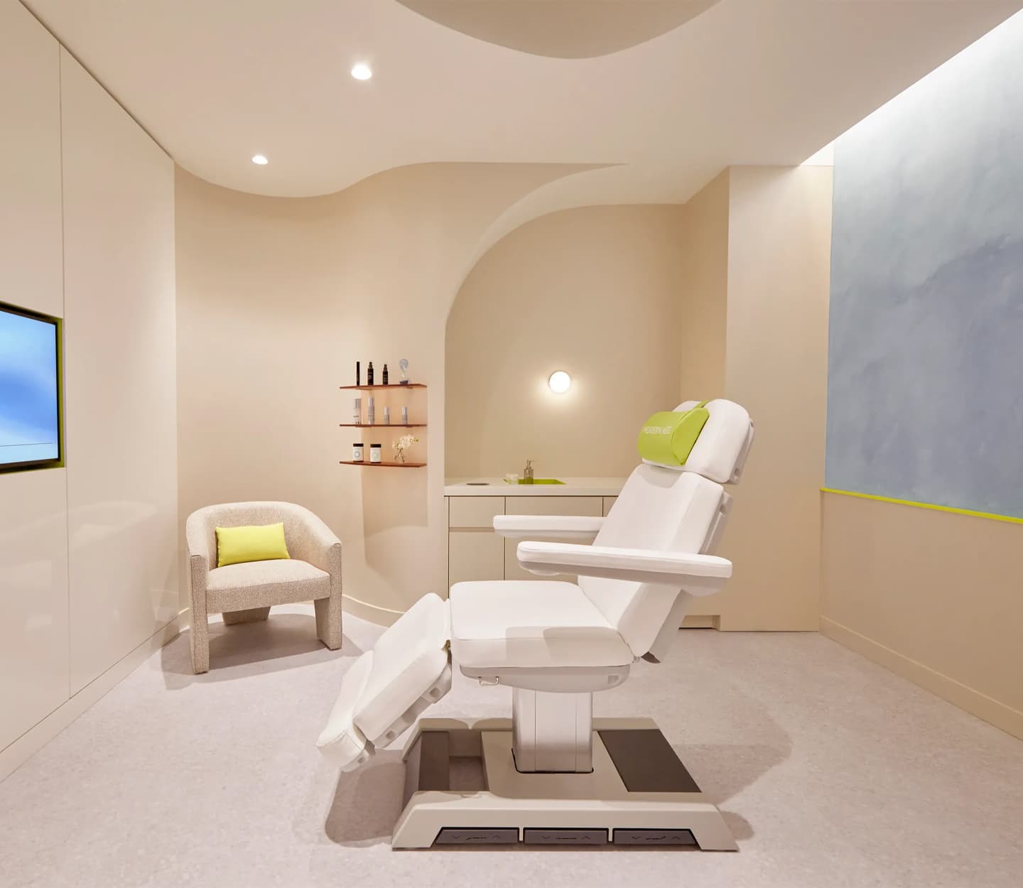 Небанальное оформление бруклинской оздоровительной клиники – проект Ringo Studio