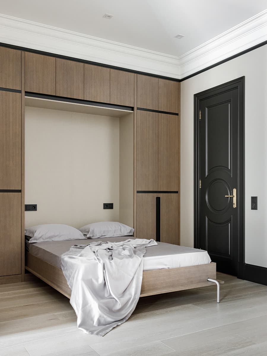 Изысканный интерьер с авторской мебелью для квартиры в центре Москвы — проект Дины Салаховой