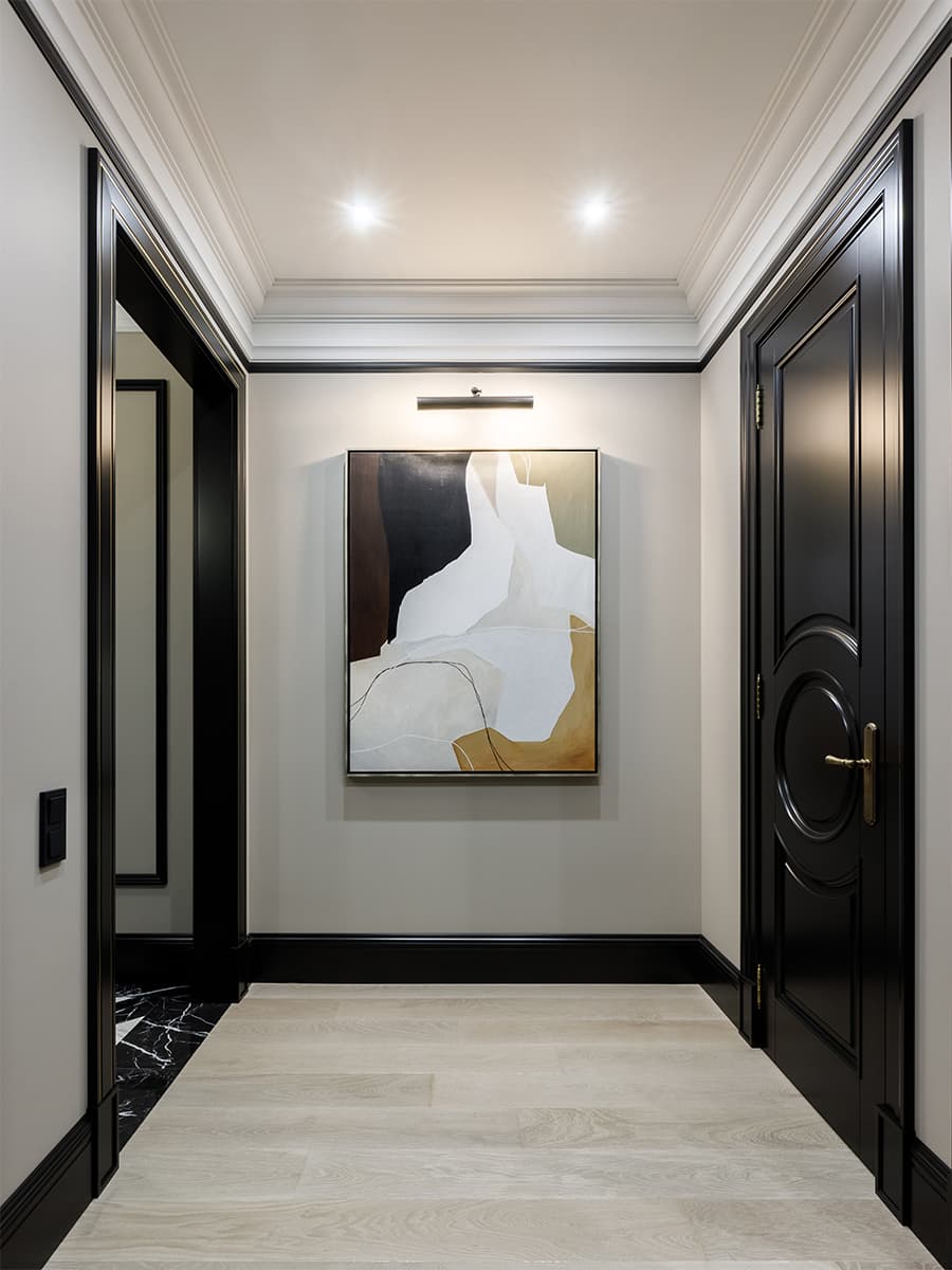 Изысканный интерьер с авторской мебелью для квартиры в центре Москвы — проект Дины Салаховой