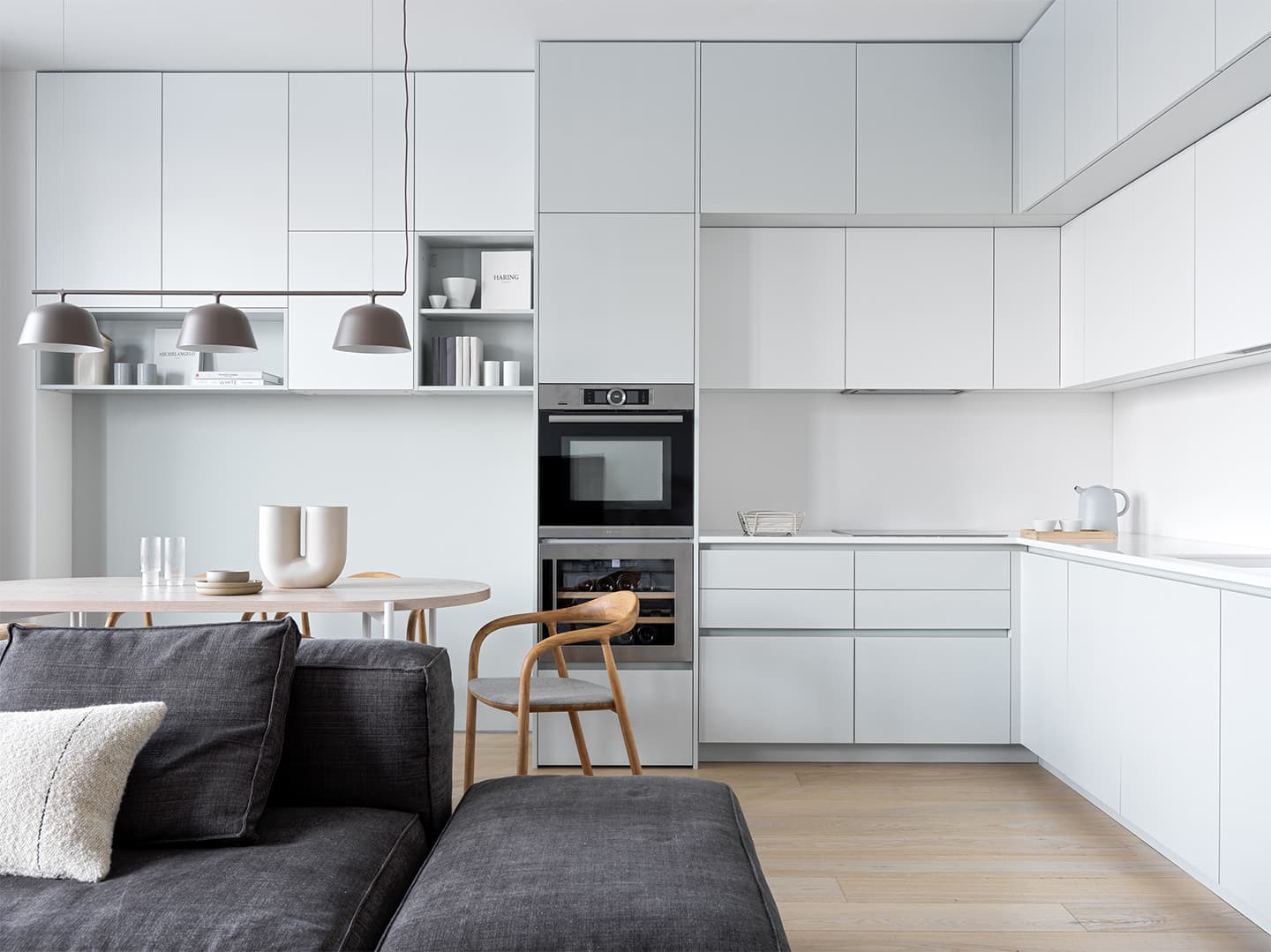 Пастельные оттенки в интерьере московской квартиры – проект Bureau SLOVO