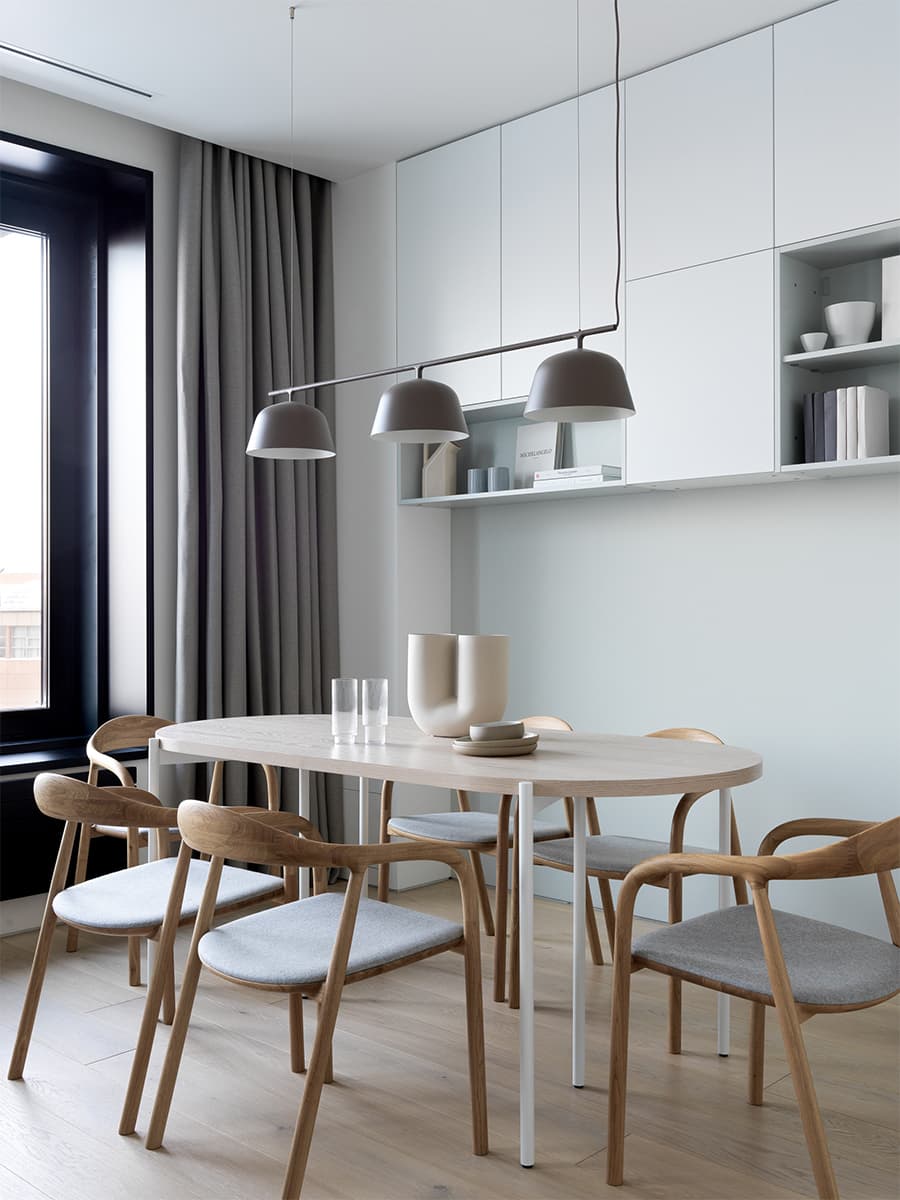 Пастельные оттенки в интерьере московской квартиры – проект Bureau SLOVO