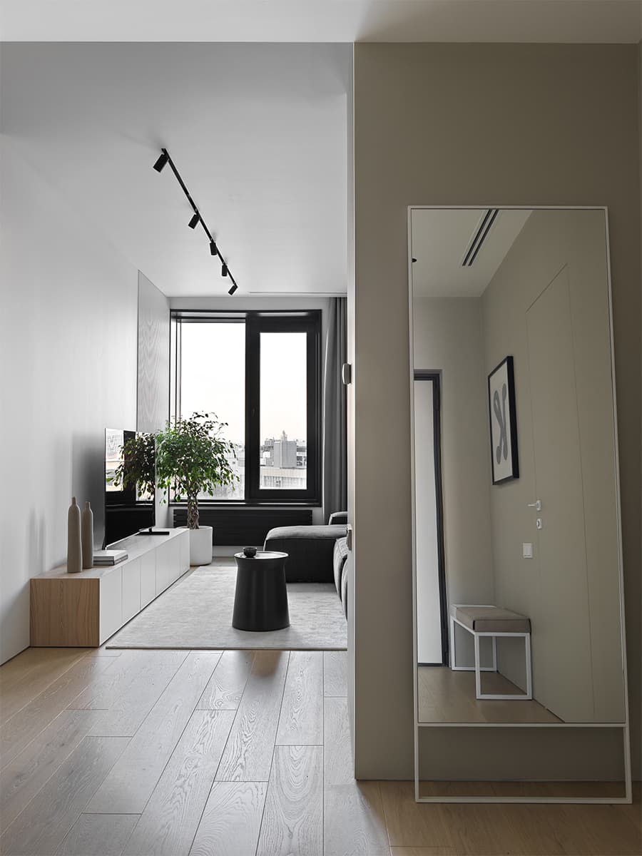 Пастельные оттенки в интерьере московской квартиры – проект Bureau SLOVO