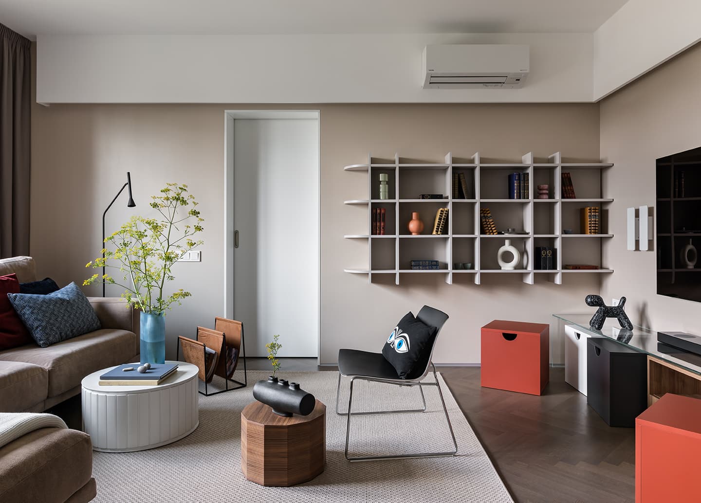 Уютный интерьер в теплых тонах для гостеприимной семьи – проект Татьяны Манцевич