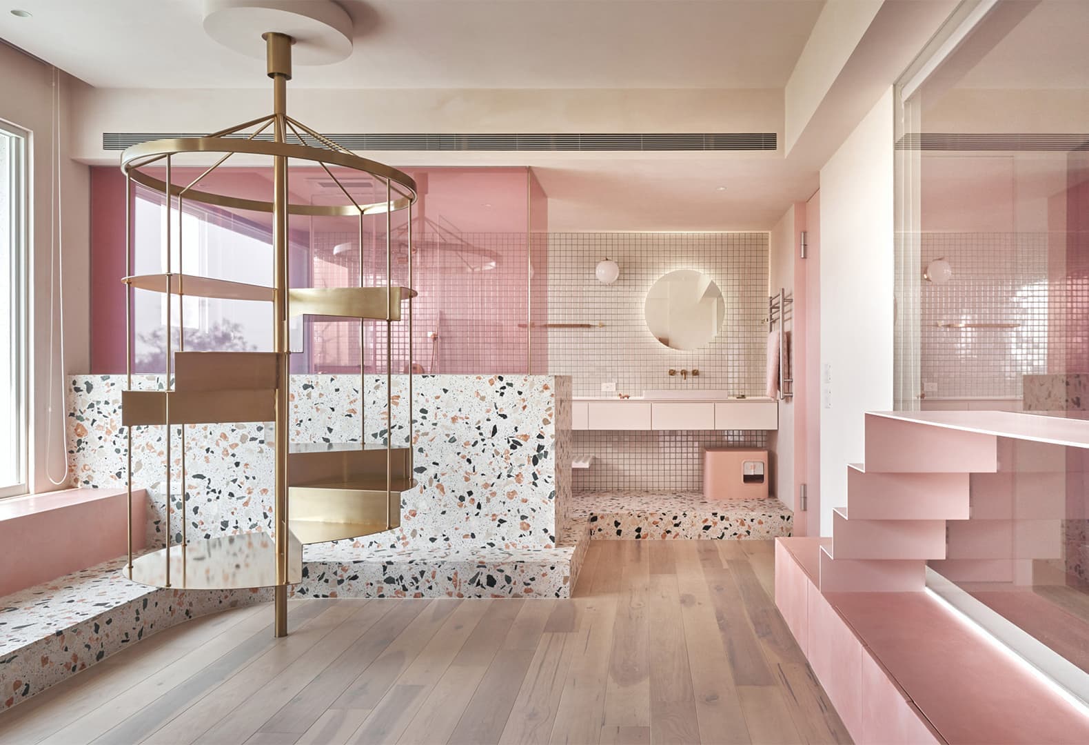 Cats’ Pink House, Тайвань. KC Design Studio. Фото: Hey! Cheese