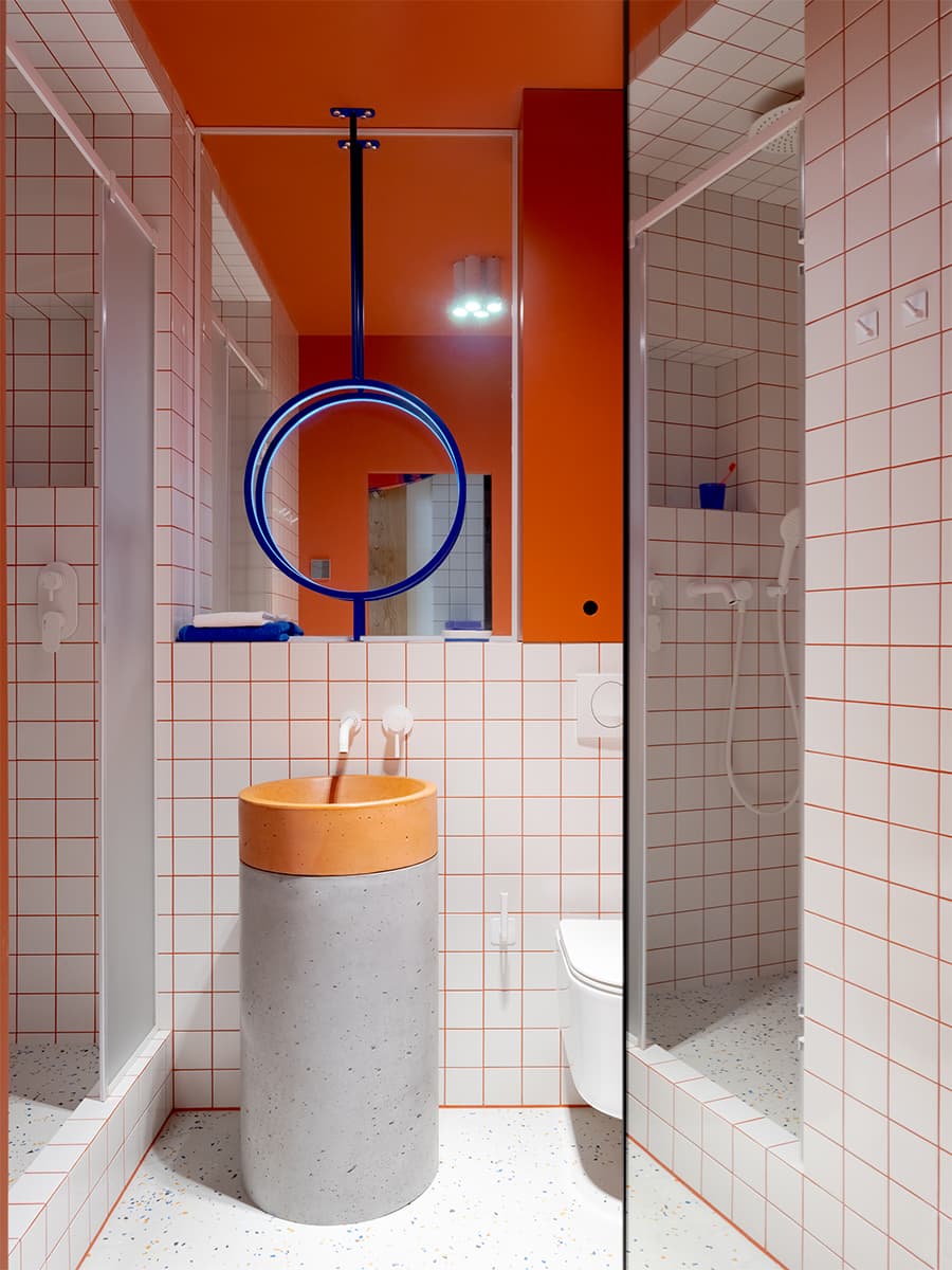 Молодежный интерьер апартаментов для сдачи в аренду — проект Юрия Луценко