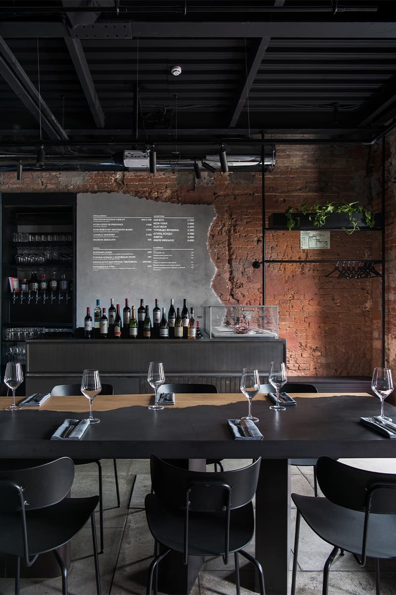 Брутальный интерьер мясного ресторана в центре Москвы – проект PAUM Design