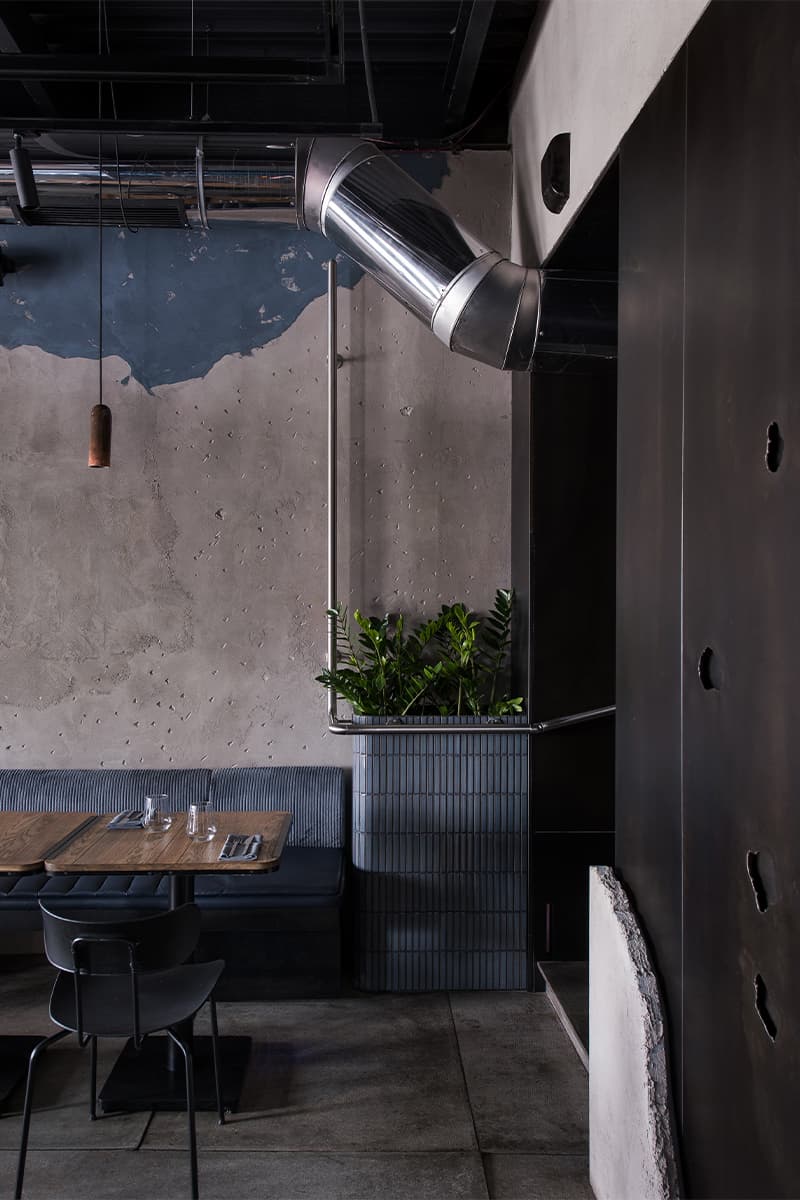 Брутальный интерьер мясного ресторана в центре Москвы – проект PAUM Design