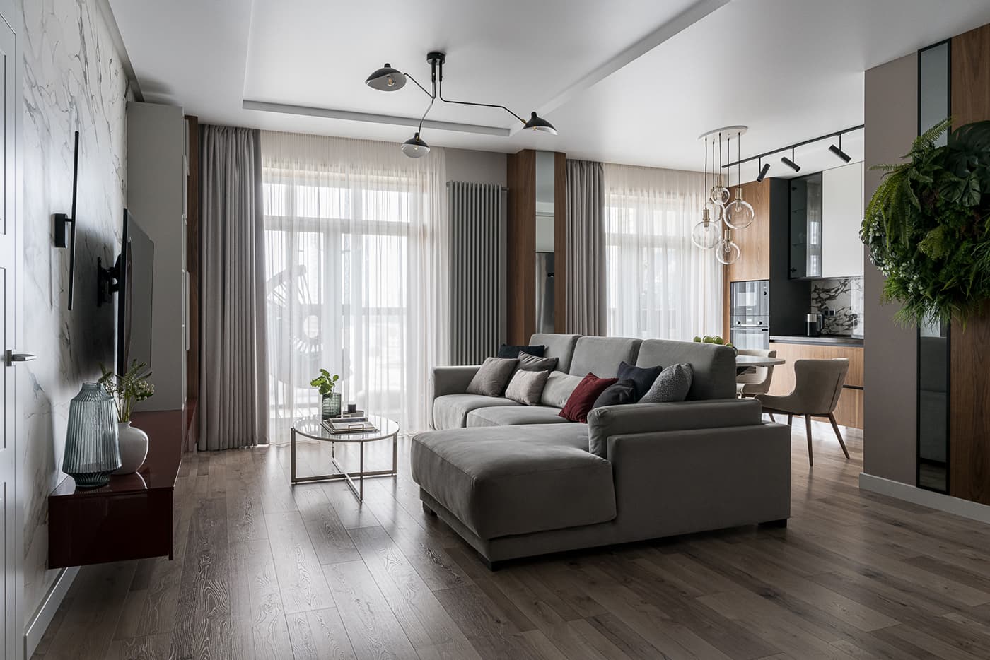 Красочные детские комнаты в интерьере челябинской квартиры – проект Елены Глининой