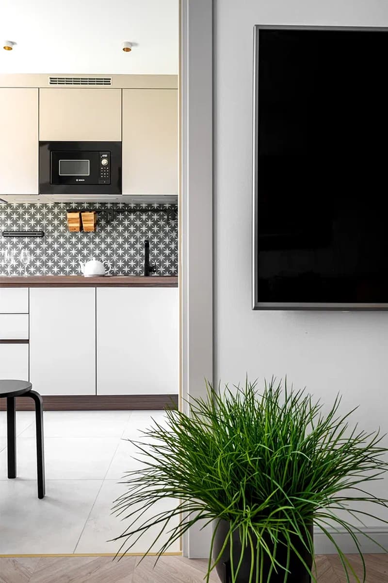 Продуманный интерьер компактной квартиры с отсылками к 60-м – проект Галины Соколовой