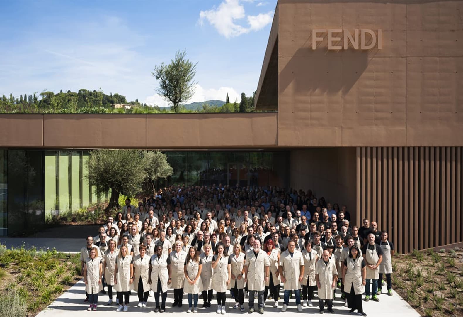 Новая фабрика Fendi в Тоскане. Фото: © Andrea Ferrari