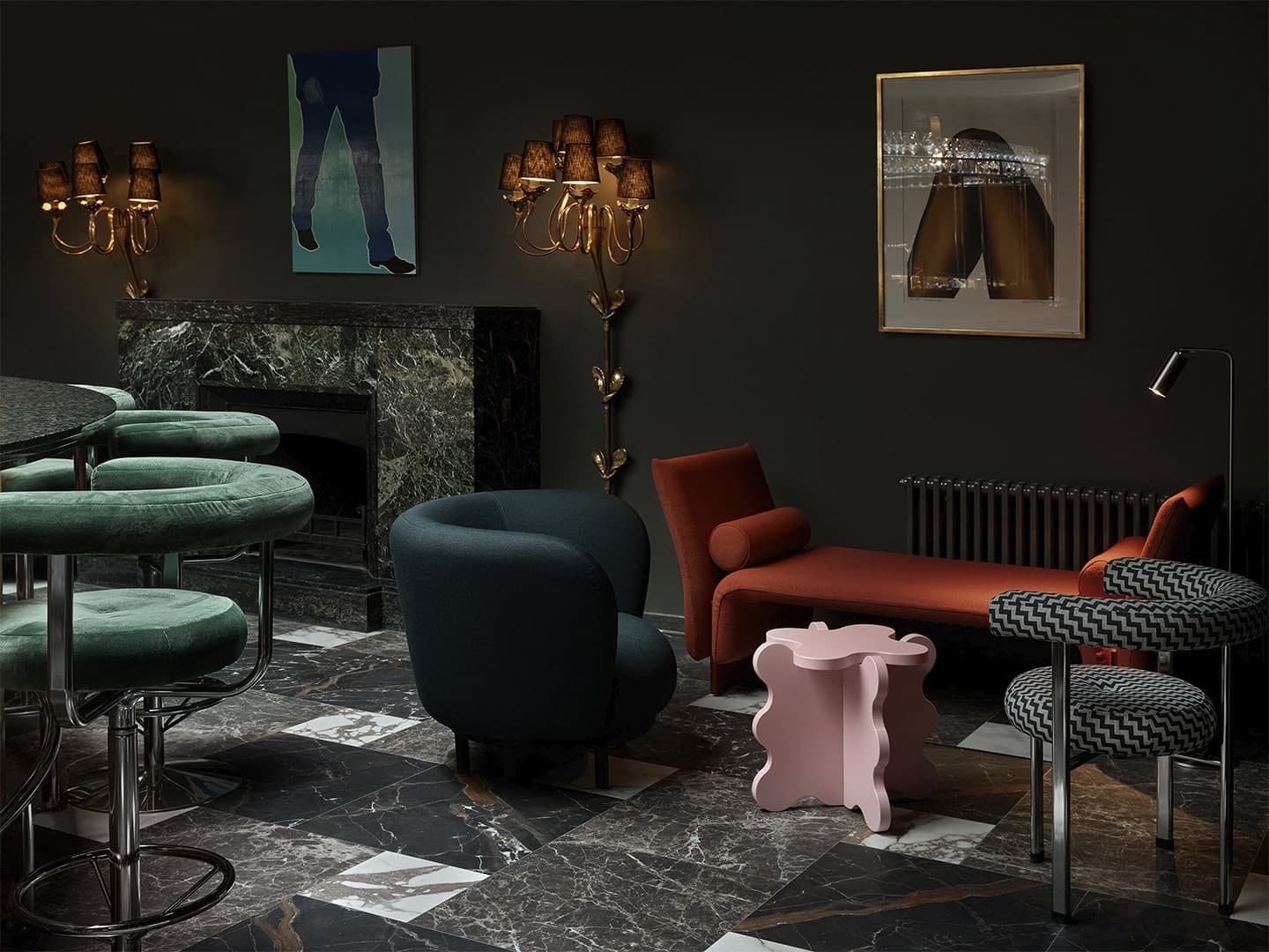 Фешенебельный интерьер отеля со столетней историей – проект Studio Joanna Laajisto и дизайн-агентства Fyra