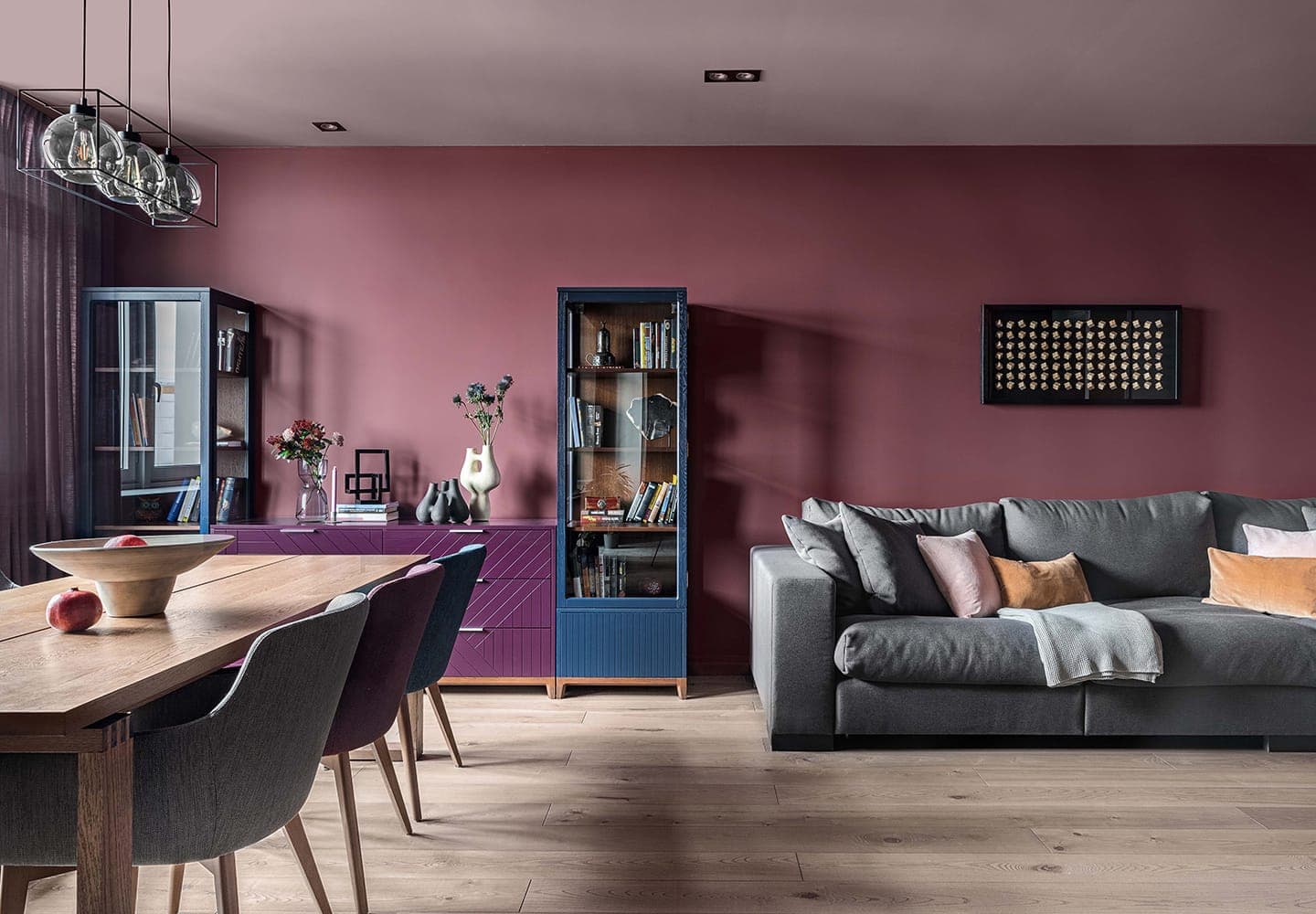 Продуманный интерьер с ярким характером для мамы с дочкой – проект Дарьи Калюжа