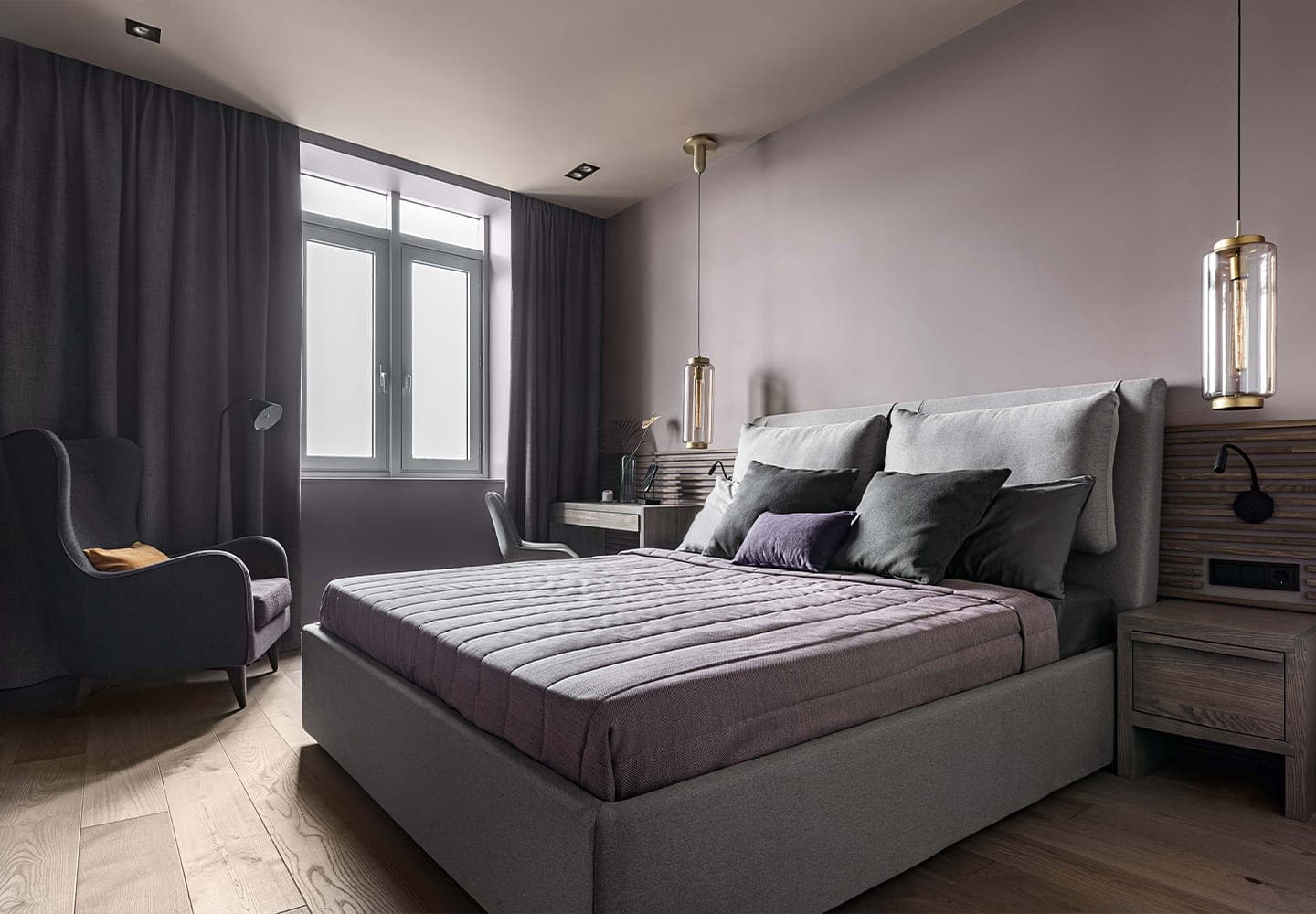 Продуманный интерьер с ярким характером для мамы с дочкой – проект Дарьи Калюжа