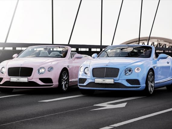 Все по пантону: даже Bentley Все по пантону: даже Bentley