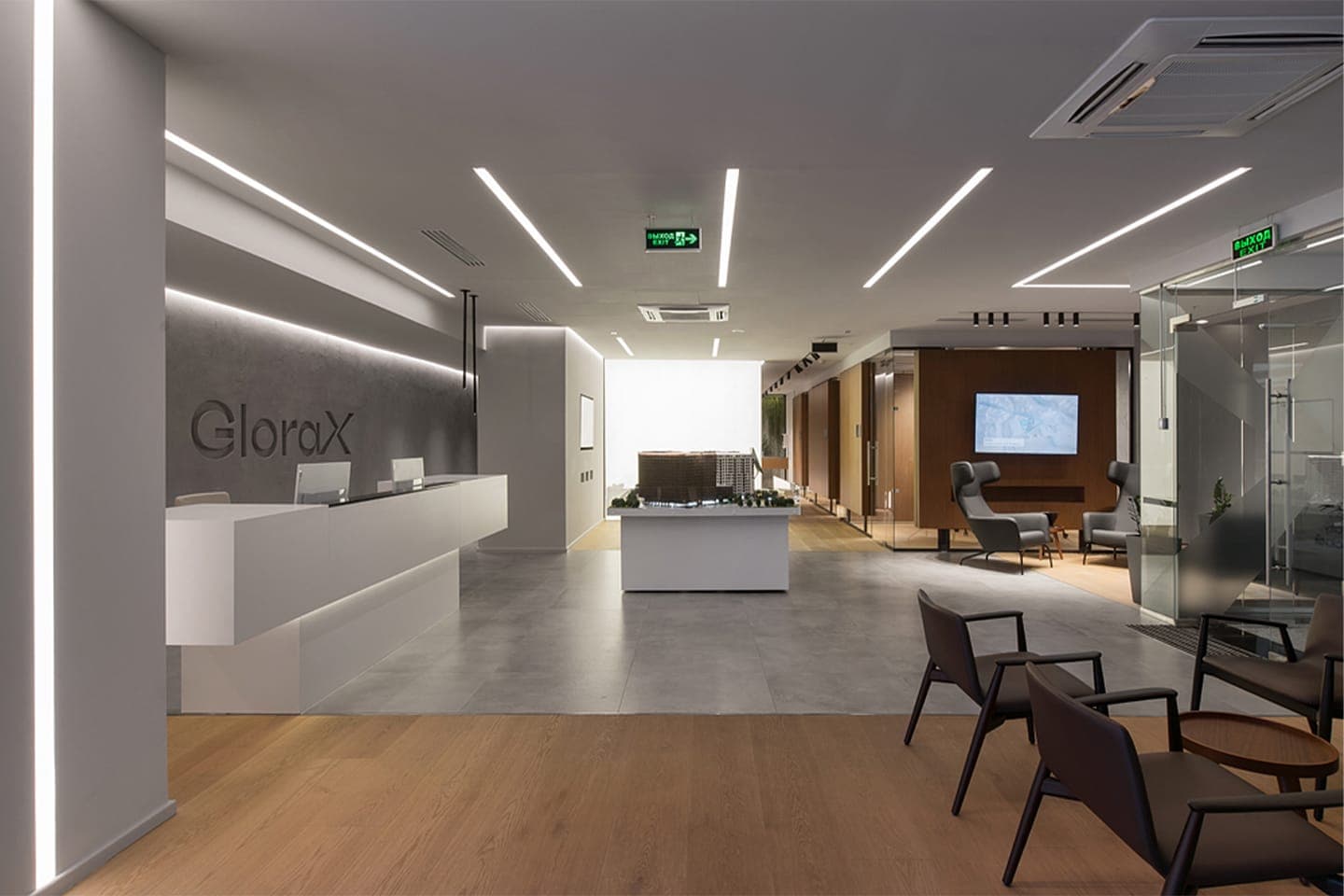 Респектабельный интерьер офиса петербургских девелоперов — проект бюро ARCHPOINT