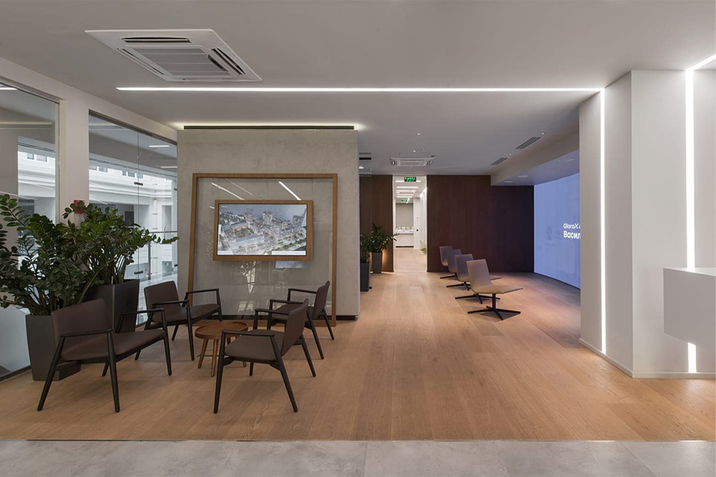 Респектабельный интерьер офиса петербургских девелоперов — проект бюро ARCHPOINT