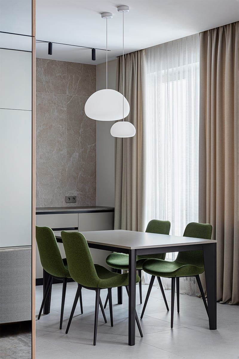 Минская квартира с природной палитрой и этническими акцентами — проект дизайн-студии ESTE Design