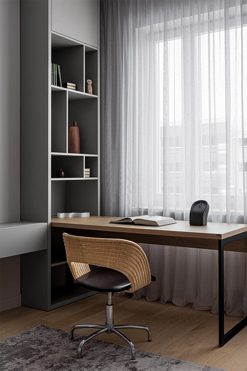 Минская квартира с природной палитрой и этническими акцентами — проект дизайн-студии ESTE Design