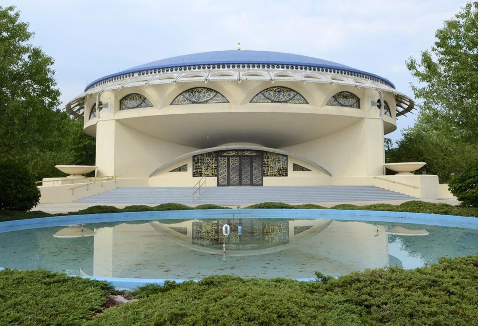 Греческая православная церковь Благовещения, 1956. Фото: Frank Lloyd Wright Foundation